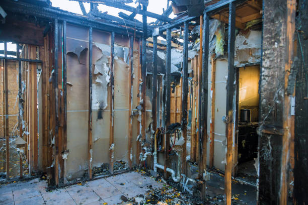 Professional Fire Board Up technician working in Kimball, MN